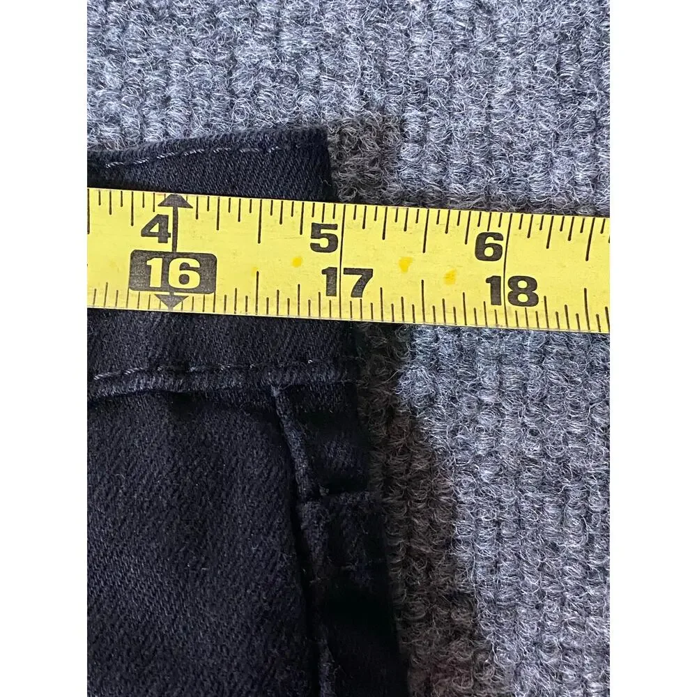 Levi's 511 Black Slim Fit Jeans, Men’s 34x 34 (32 1/4” Inseam) 04511-1907
